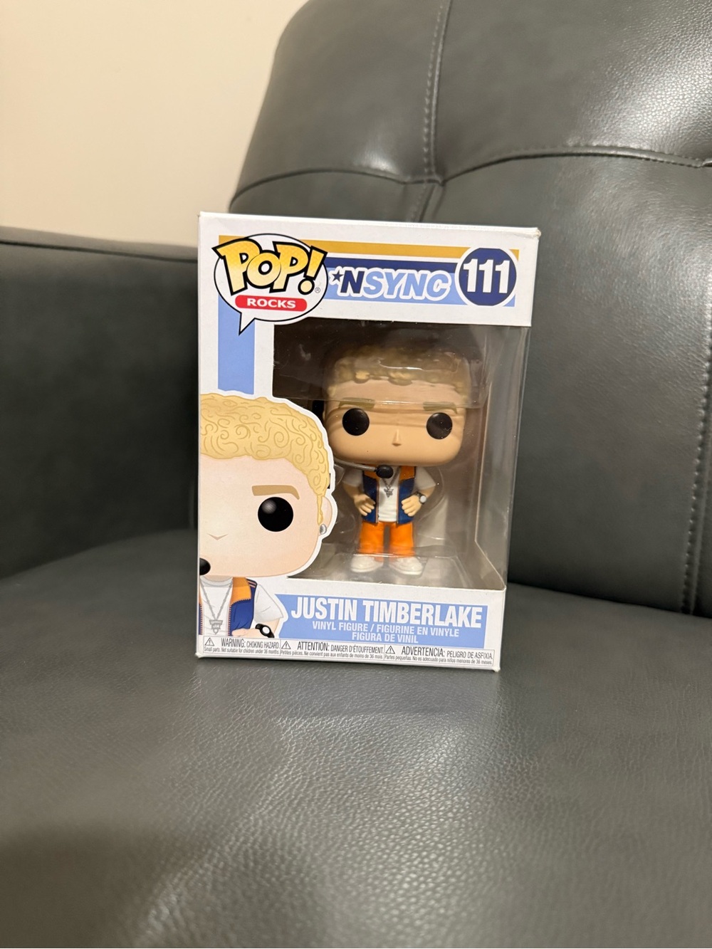 Funko Rocks NSYNC #111 Justin Timberlake Vinyl Figure